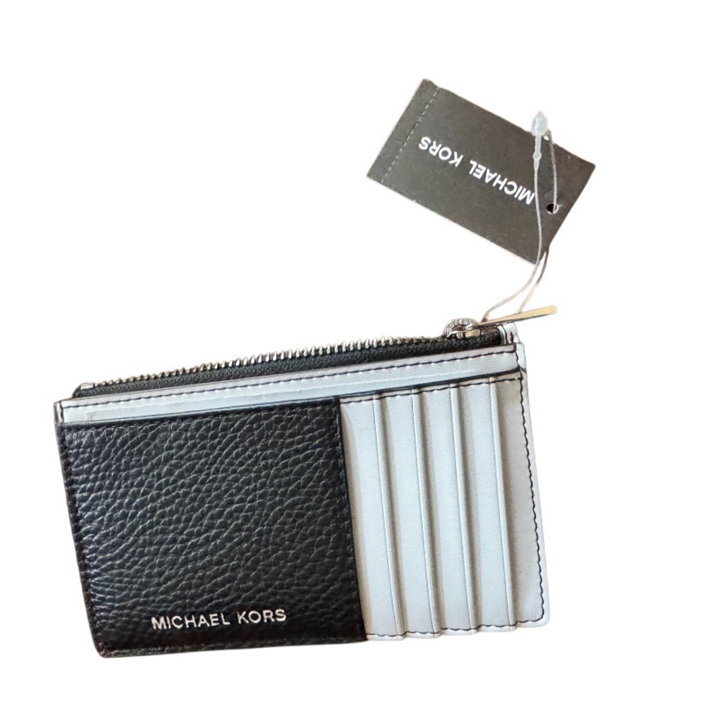 Michael Kors Black Leather Card Holder